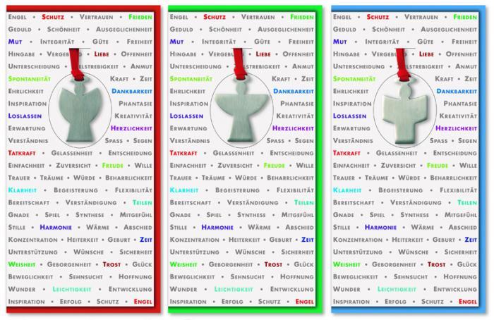 (Schlüssel-)Anhänger Engel